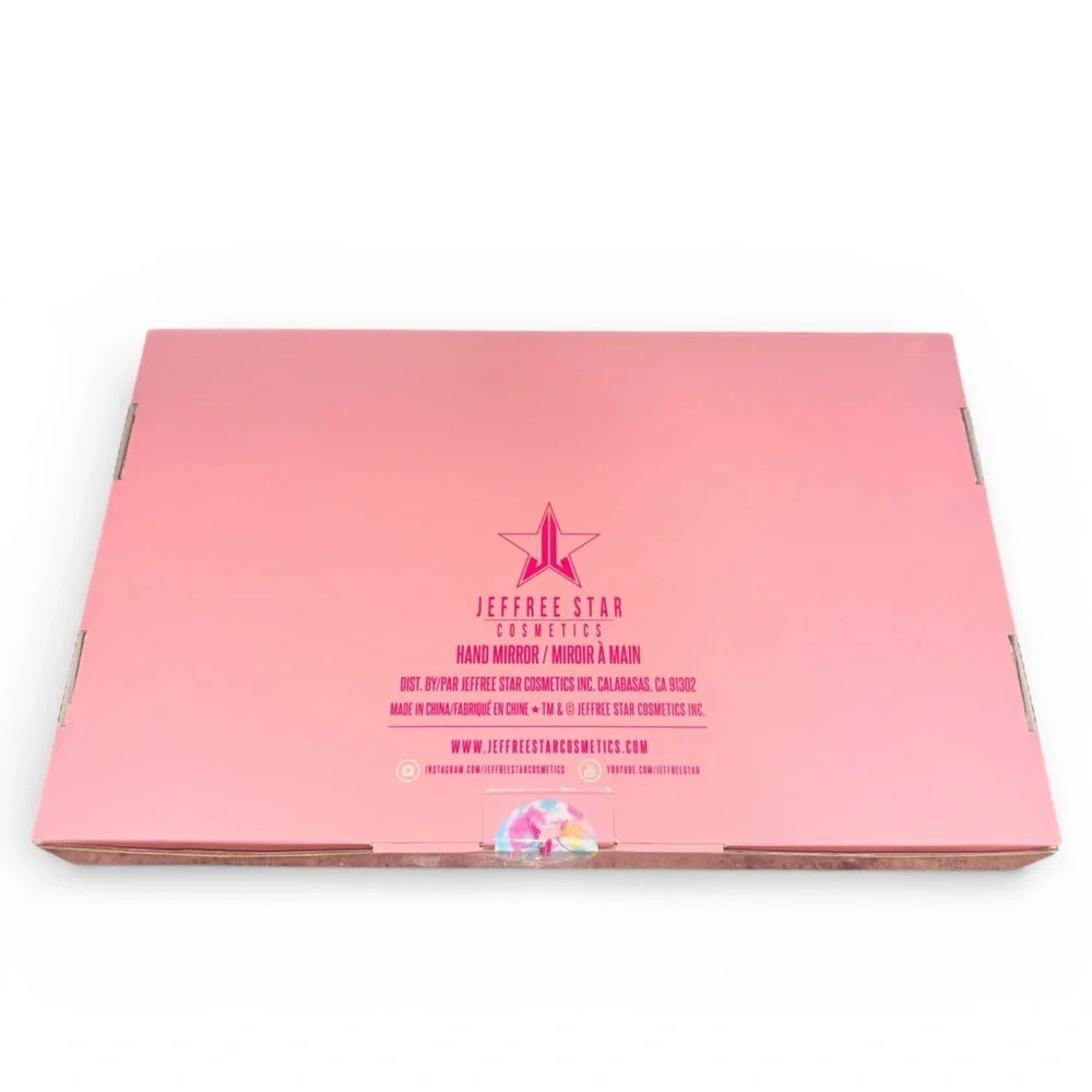 Jeffree star cosmetics  Tie dye hand mirror released in 2021 - Picture 5 of 6